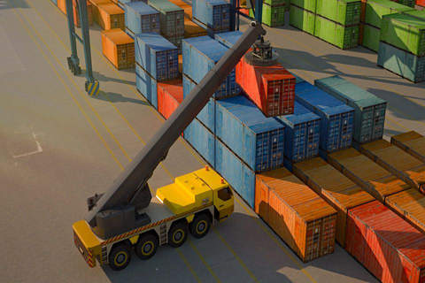 Crane Simulator PRO - Full 3D Construction Truck Driving & Parking Simulation Version screenshot 2