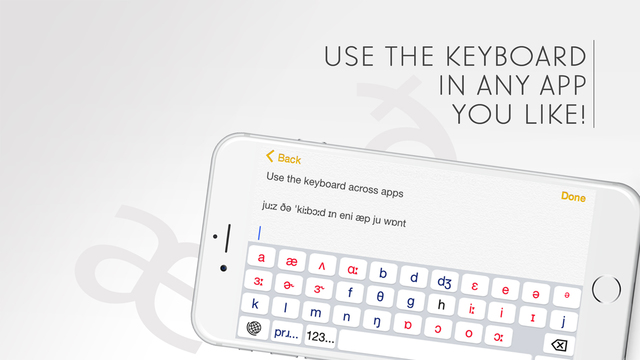 【免費工具App】English Phonetic Keyboard with IPA symbols-APP點子