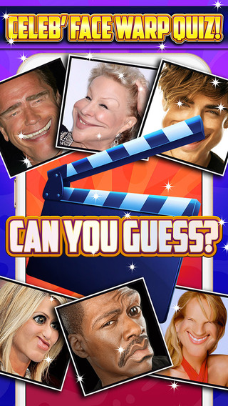 Celeb Face Warp Quiz - A Guess the Star Celebrity Pic Trivia Game