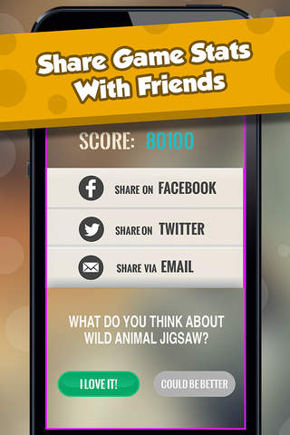 Wild Animals Jigsaw Pro - Everyday Joy Puzzl 4 Kids screenshot 3