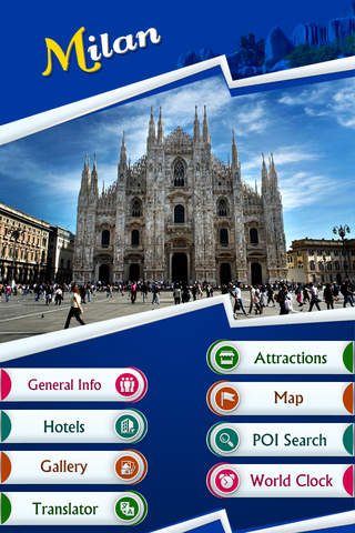 Milan Offline Travel Guide screenshot 2