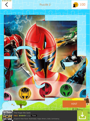 【免費遊戲App】Jigsaw Puzzles for Power Rangers-APP點子