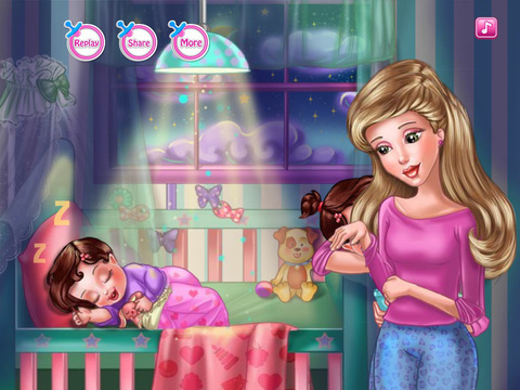 【免費遊戲App】Baby Princess Sleeping Time-APP點子