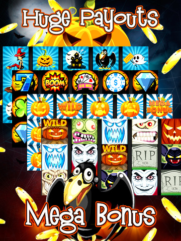 【免費遊戲App】Halloween Casino Slot Machines Deluxe Version - Big Win with Lucky Fortune Prize, Jackpots and Bonus Game-APP點子