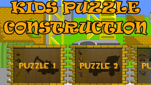 Kids Puzzle - Construction