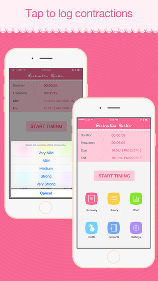 【免費健康App】Contraction Monitor - Contractions Counter and Timer-APP點子
