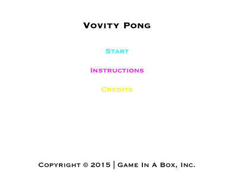 Vovity Pong screenshot 3