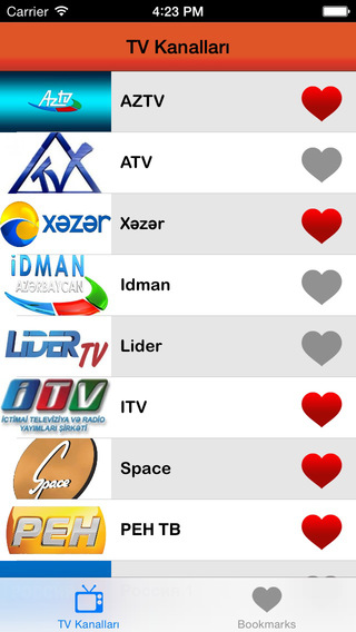 TV proqram Azerbaycan: Azeri TV proqram AZ