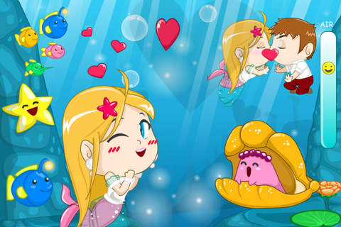 Mermaid And Her Prince—Romantic Kiss&Love Adventure screenshot 2
