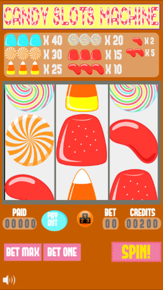 Candy Slot Machine : Best Free Casino Game