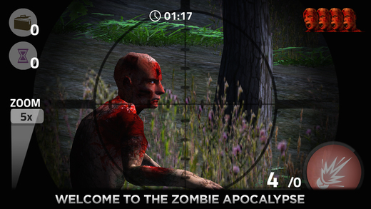 Zombie Apocalypse Sniper 3D - Trigger assault guns dead killer
