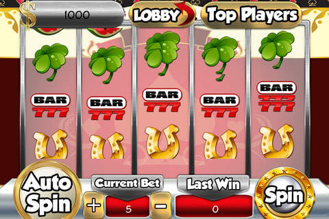 A Luxury Casino Slots Machines 777 FREE screenshot 2