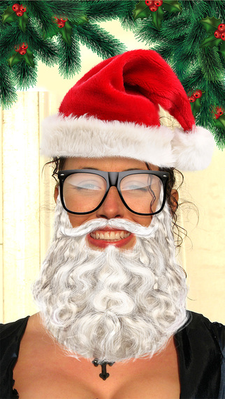 Christmas Photo Booth – Decorate Your Pics with Cute New Year Camera Stickers Editor and Funny Face 