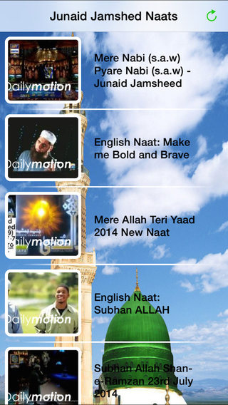 Video Naats Collection - Junaid Jamshed Naat