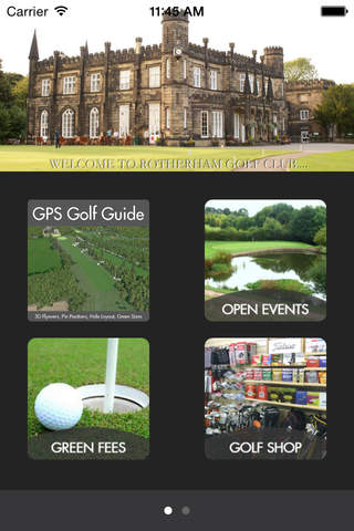 Rotherham Golf Club GPS screenshot 2