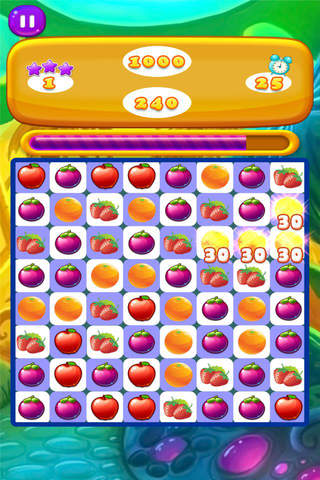 Fruit Crush Touch HD screenshot 2