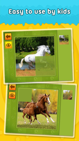 免費下載娛樂APP|Cute Ponies and Beautiful Horses - puzzle game for little girls and preschool kids - Free app開箱文|APP開箱王