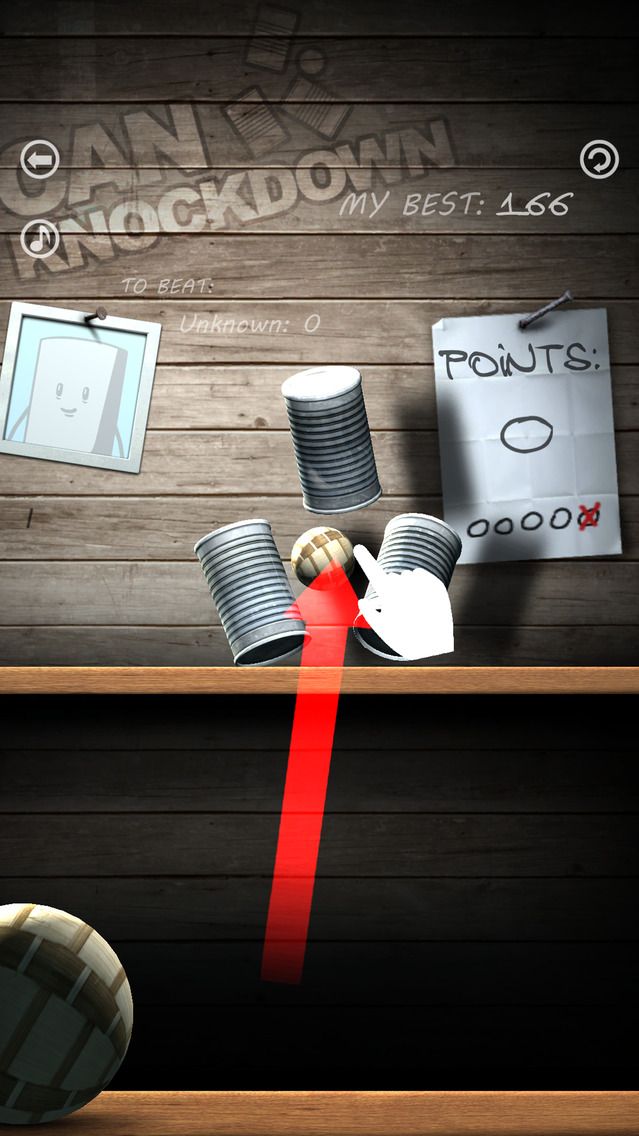 Screenshots of Can Knockdown for iPhone