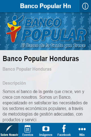 Banco Popular Honduras screenshot 2