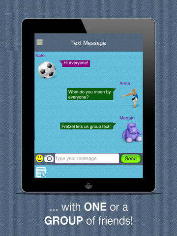 【免費教育App】Fretzel Safe Texting Kids App-APP點子