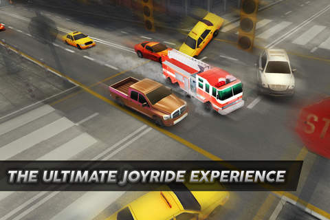 Fire Truck Joyride - Traffic Racing screenshot 3