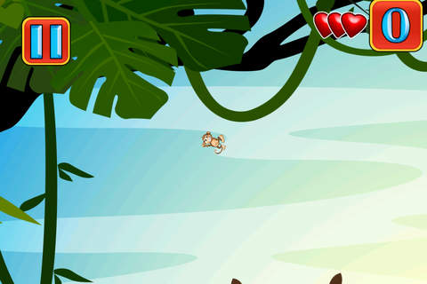 A Prehistoric Cave Monkey Swinging Escape PRO - Stone Age Jungle Swing Game screenshot 4
