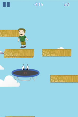 Trampolines Jumping on Kids screenshot 2