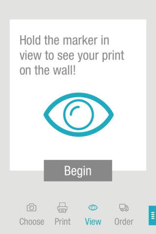 Pwint.it - See what your Canvas or Poster will look like on your wall using Augmented Reality screenshot 3
