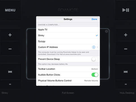 【免費工具App】Rowmote: Remote Control for Mac-APP點子