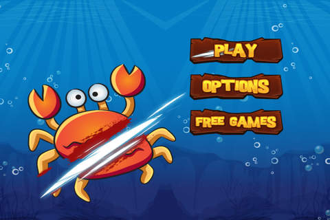 Crab Crush Fighter - Addictive Fast Slicing Game FREE screenshot 4