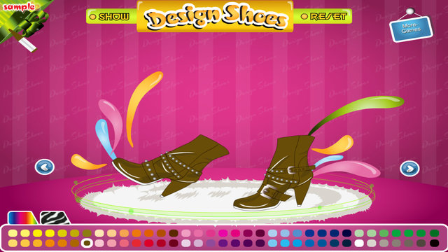 【免費遊戲App】Desing Your Shoes-APP點子