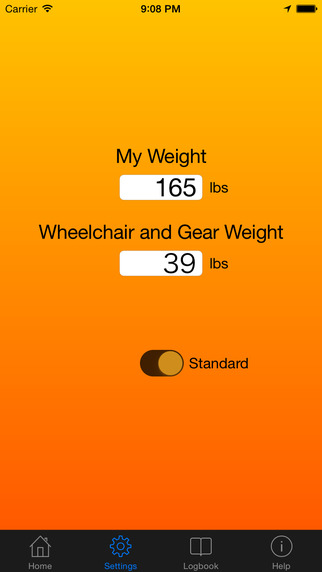 【免費健康App】Wheelchair Calorimeter-APP點子