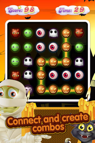 Halloween Evil Pumpkin Tap Game Saga screenshot 3