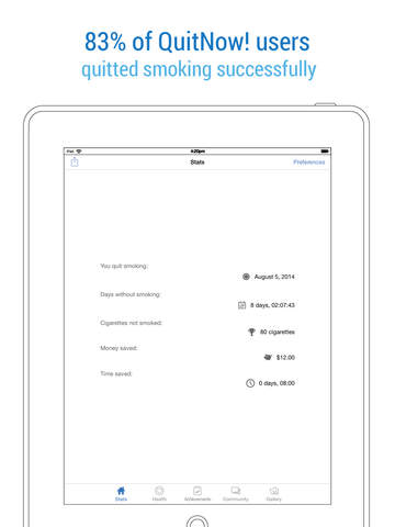 【免費健康App】Quit smoking - QuitNow!-APP點子