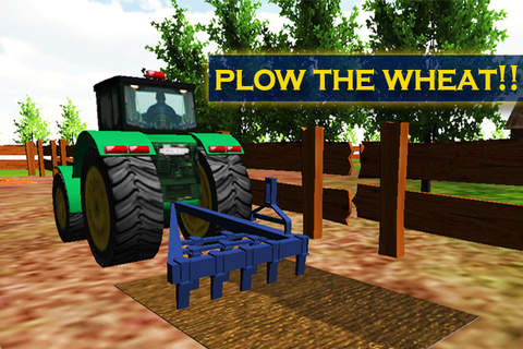 Farm Tractor Driver Simulator - Explore the ultimate countryside in this awesome village farming frenzy game screenshot 2