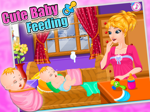 【免費遊戲App】Cute Baby Feeding-APP點子