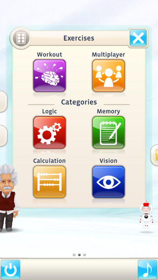 Einstein™ Brain Trainer: 30 exercises to practice your logic memory calculation and vision skills - 
