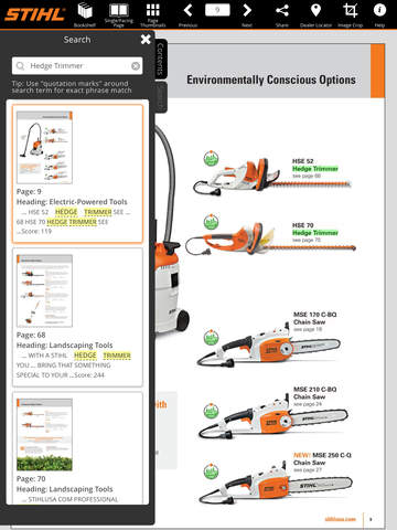 【免費書籍App】STIHL Outdoor Power Tools & Accessories-APP點子