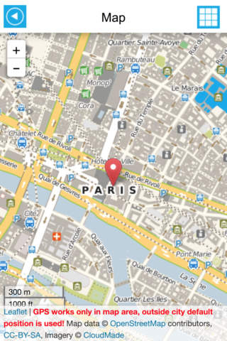 Paris Offline GPS Map & Travel Guide Free screenshot 2