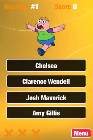 Quiz Game for Clarence screenshot 2