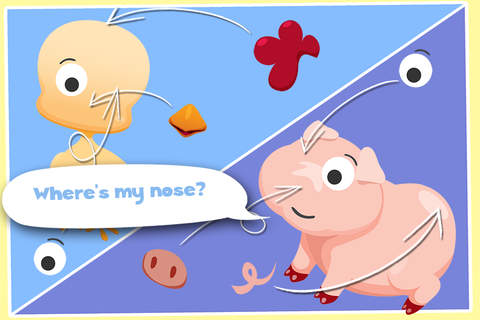 Play with Farm Animals Cartoon Jigsaw Game for toddlers and preschoolers screenshot 3