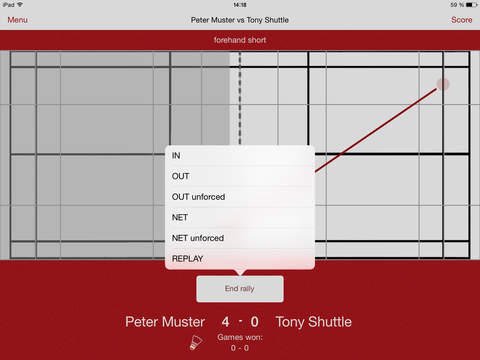 Badminton Player's Diary Coaching App screenshot 2