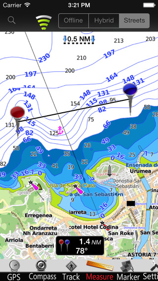 【免費交通運輸App】Euskadi GPS Nautical charts-APP點子