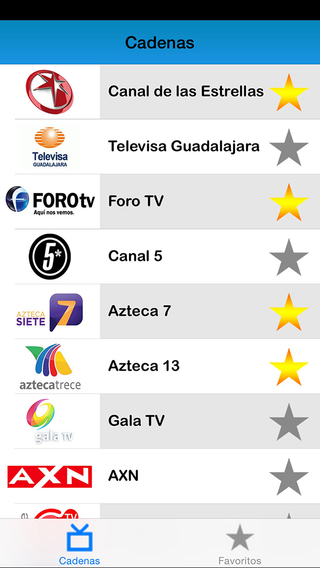 Mexico TV listings : Television program live