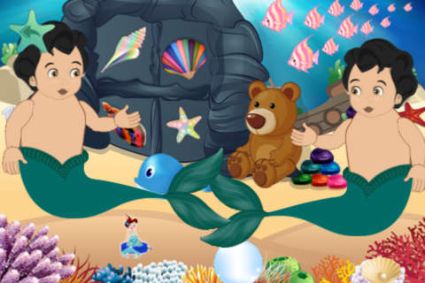 iMommy Mermaids: Care for and Dress up Virtual Baby Kids Game screenshot 2