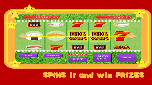 Asian Food Slots Blast Machine - Spin the Puzzle of Japanese Sushi to win the big prizes
