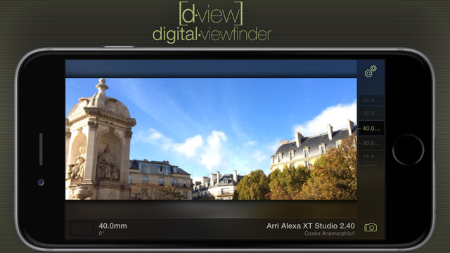 【免費攝影App】D•View : Digital Viewfinder for Cinematography-APP點子