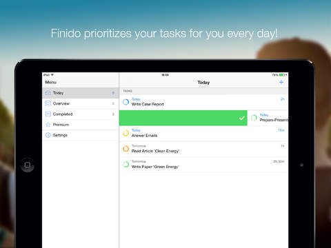 【免費生產應用App】Finido – Tasks, To-Do List & Time Management-APP點子