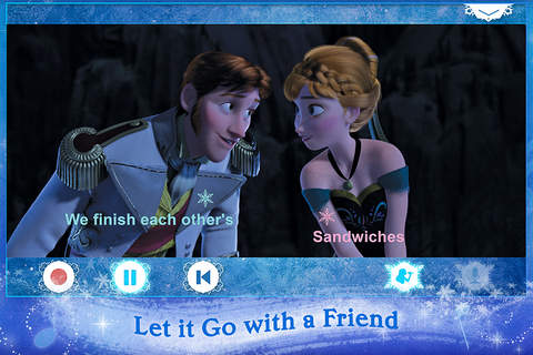 Disney Karaoke: Frozen screenshot 4