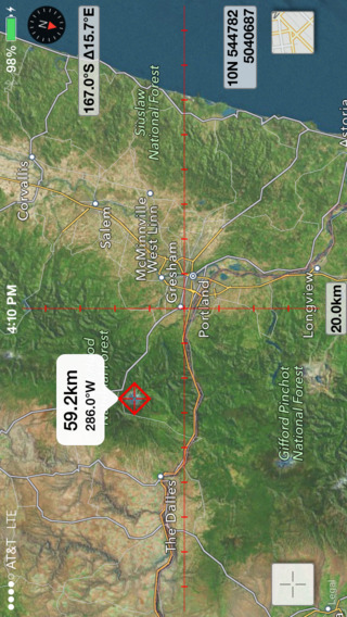 【免費交通運輸App】MapTool - GPS, Compass, Altitude, Speedometer, UTM, MGRS and Magnetic Declination-APP點子